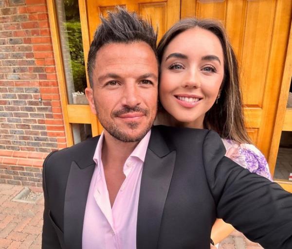 Peter Andre and Emily MacDonagh 