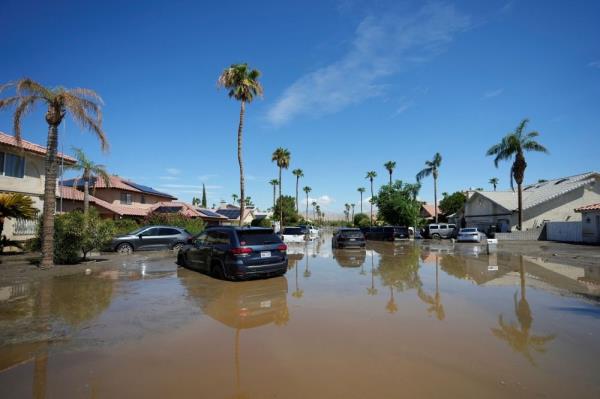 Storm Hilary moves north after drenching Southern California, Southwest