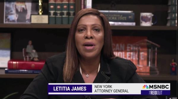 New York Attorney General Letitia James, who has long denied having a personal vendetta against Trump, slammed the Republican presidential candidate as an "existential threat".